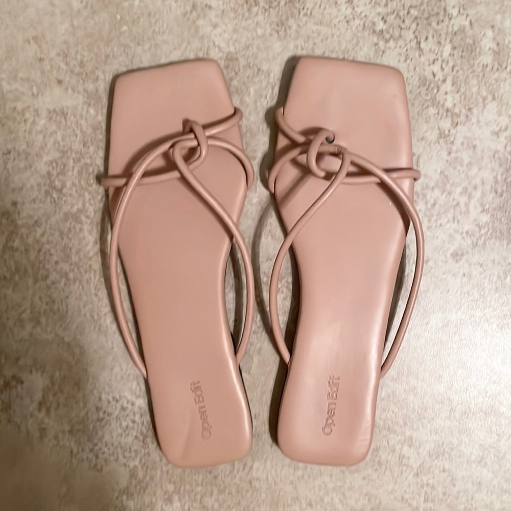 Open Edit strappy flats - Picture 2 of 3